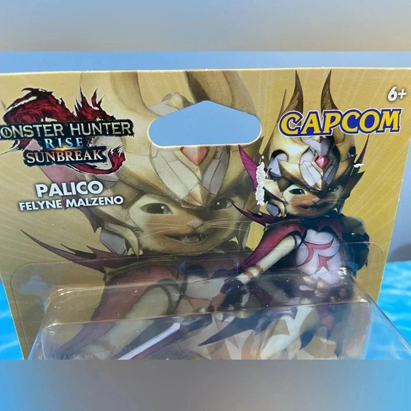 Amiibo - Monster Hunter - Felyne Malzeno Palico - New 🐱 🗡️ - Picture 4 of 6